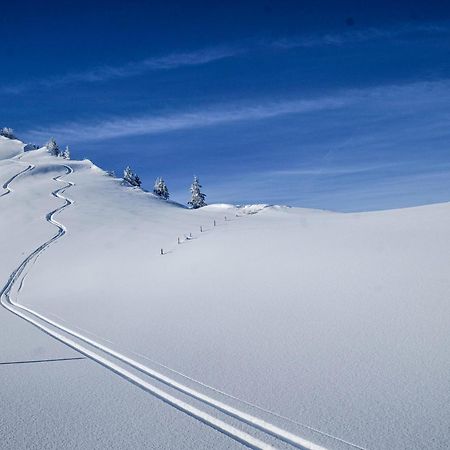 Berghotel Hahnenmoos Adelboden Exterior foto